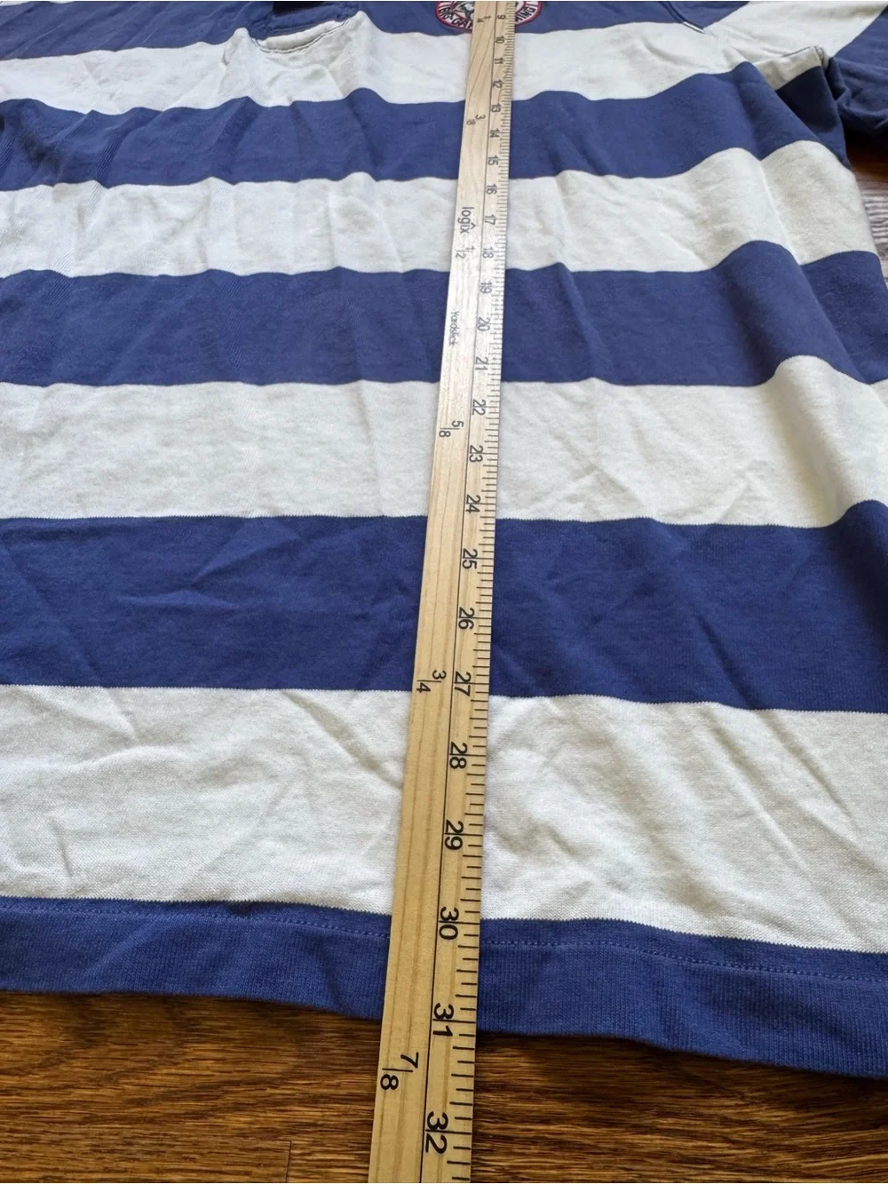 Polo Ralph Lauren XXL Rugby Shirt Fishing 67 Striped Cotton Polo